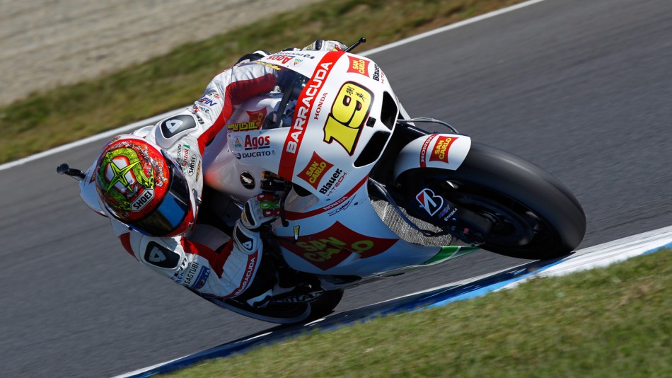 Alvaro Bautista, San Carlo Honda Gresini, Motegi QP