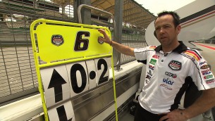 MotoGP Pit-boards explained by LCR Honda Chris Richardson