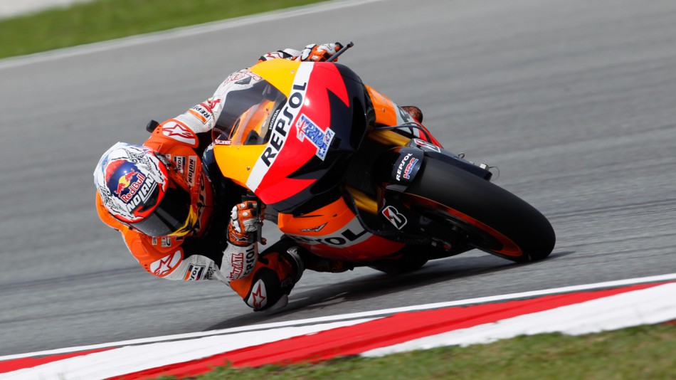 Casey Stoner, Repsol Honda Team, Sepang FP1