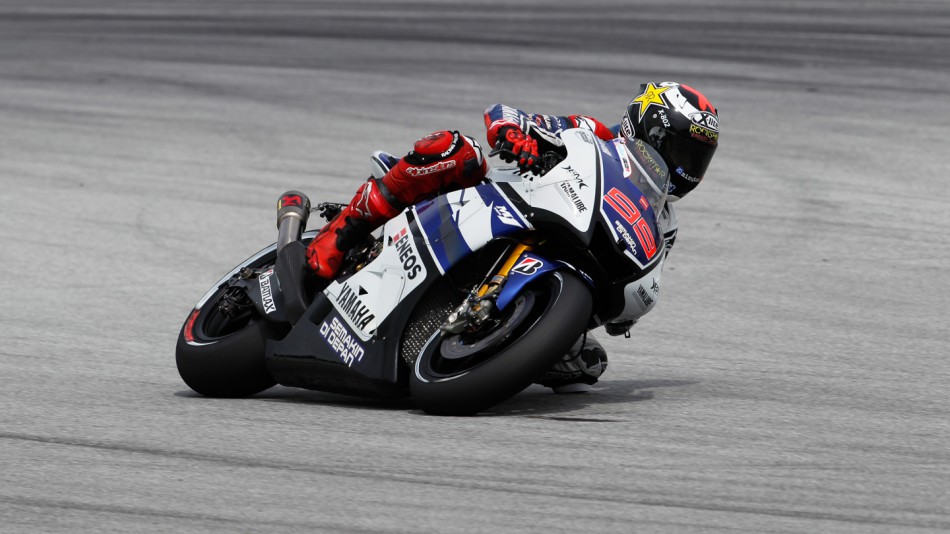 Jorge Lorenzo, Yamaha Factory Racing, Sepang FP1