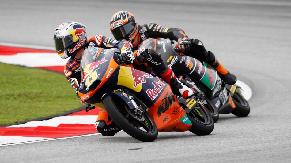 Sandro Cortese, Nicklas Ajo, Red Bull KTM AJo, TT Motion Events Racing, Sepang QP