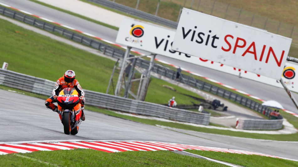 Casey Stoner, Repsol Honda Team, Sepang QP