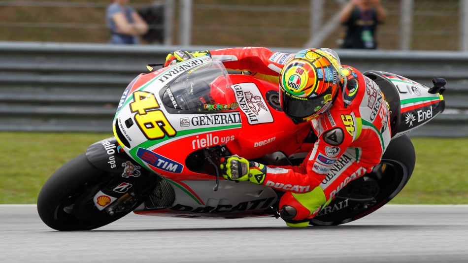 Valentino Rossi, Ducati Team, Sepang QP