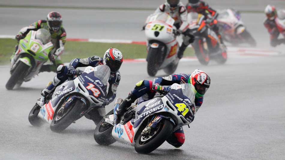 Aleix Espargaro, Randy de Puniet, Power Electronics Aspar, Sepang RAC
