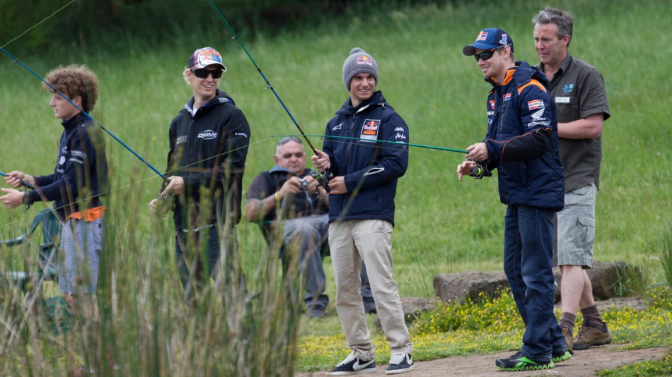 Miller, West, Sissis, Stoner, AirAsia Australian Grand Prix MotoGP preevent