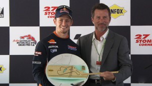 Casey Stoner honoured at Stoner Corner