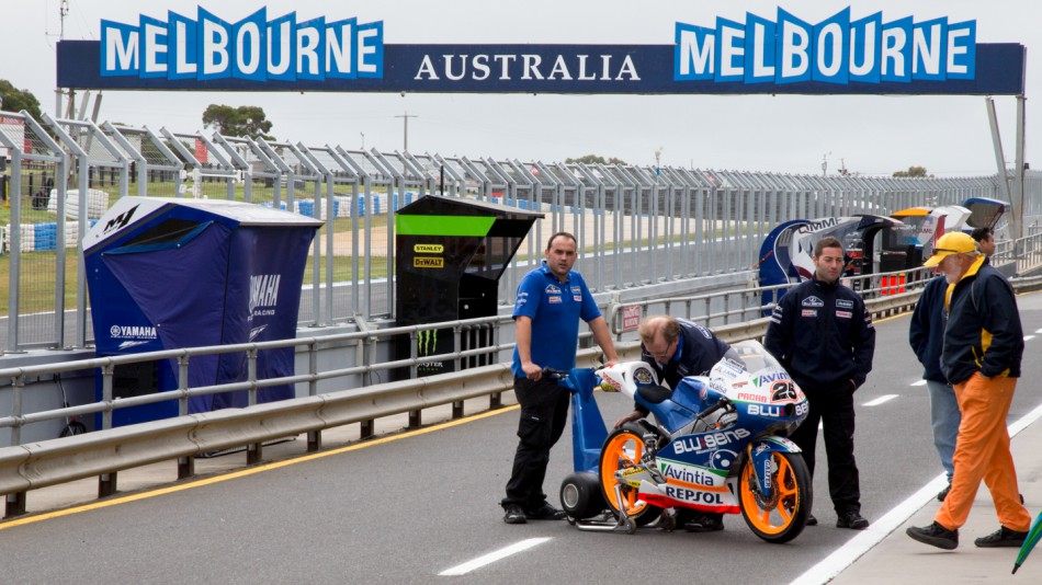 Maverick Viñales bike, Phillip Island