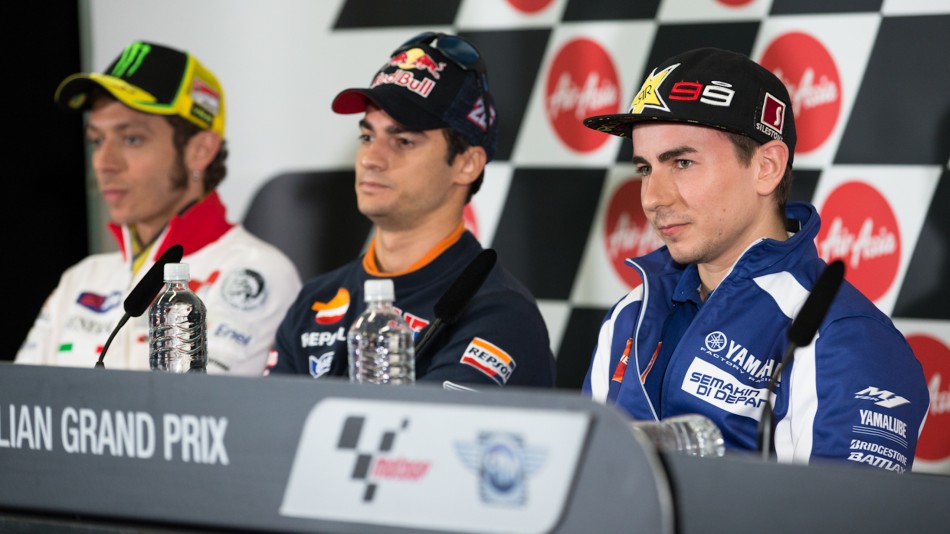 Jorge Lorenzo, Yamaha Factory Racing, AirAsia Australian Grand Prix Press Conference