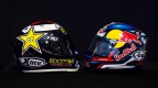 Lorenzo & Pedrosa Helmets