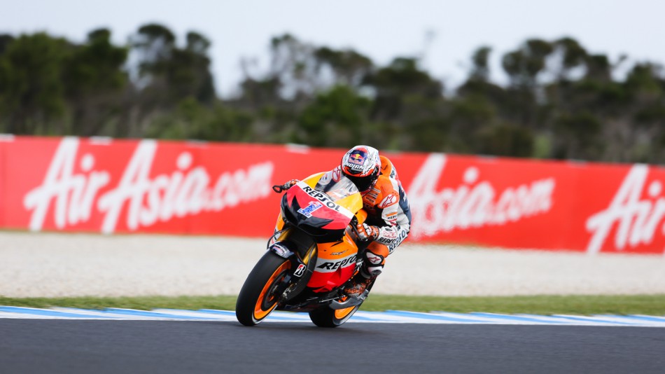 Casey Stoner, Repsol Honda Team, Phillip Island FP2