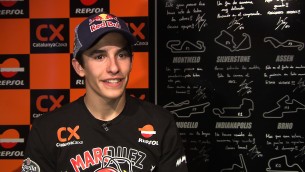 Marquez pleased with Moto2 triumph