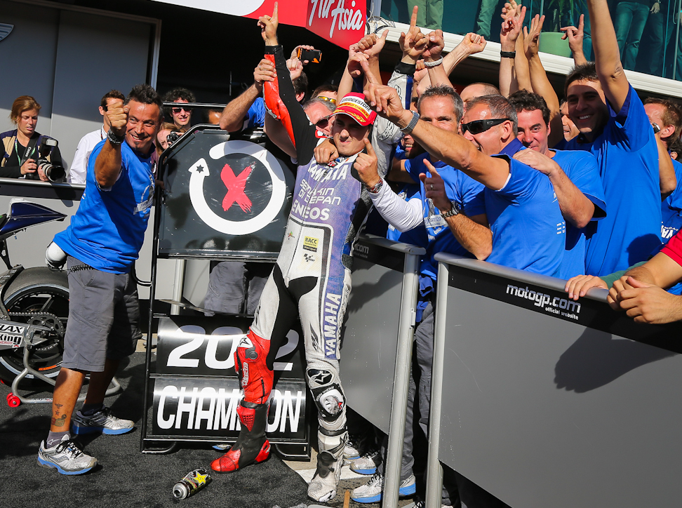 Jorge Lorenzo  2012 MotoGP World Champion
