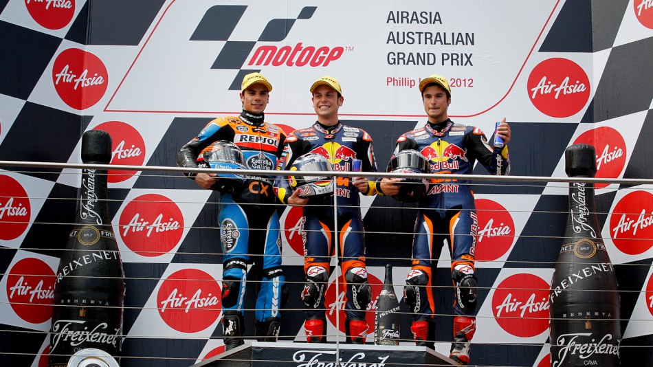 Oliveira, Cortese, Sissis, Estrella Galicia 0,0, Red Bull KTM Ajo, Phillip Island RAC