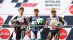 West, Espargaro, Marquez, QMMF Racing Team, Tuenti Movil HP 40, Team CatalunyaCaixa Repsol, Phillip Island RAC