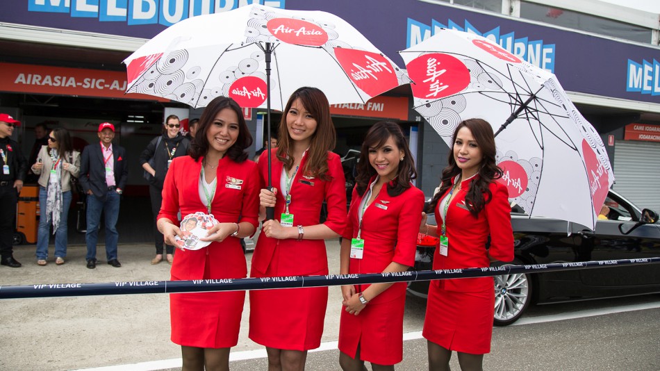 Paddock Girl, AirAsia Australian Grand Prix