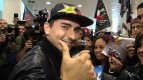 Lorenzo makes triumphant return home