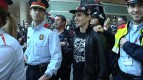 Jorge Lorenzo arrives in Barcelona