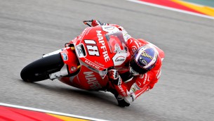 terol corner in valencia circuit 