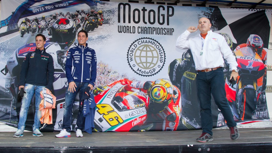 Pol & Aleix Espargaro. Day of Champions Valencia