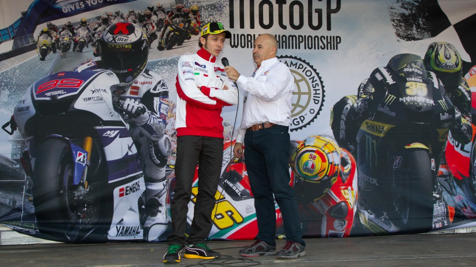 Valentino Rossi, Ducati Team, Day of Champions Valencia
