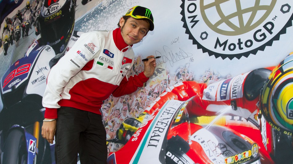 Valentino Rossi, Ducati Team, Day of Champions Valencia