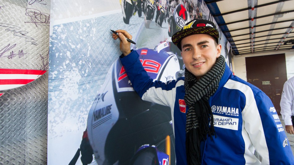 Jorge Lorenzo, Yamaha Factory Racing, Day of Champions