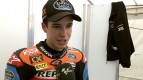 Alex Márquez on song at home track