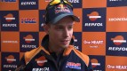 Stoner stays in pits with mixed conditions