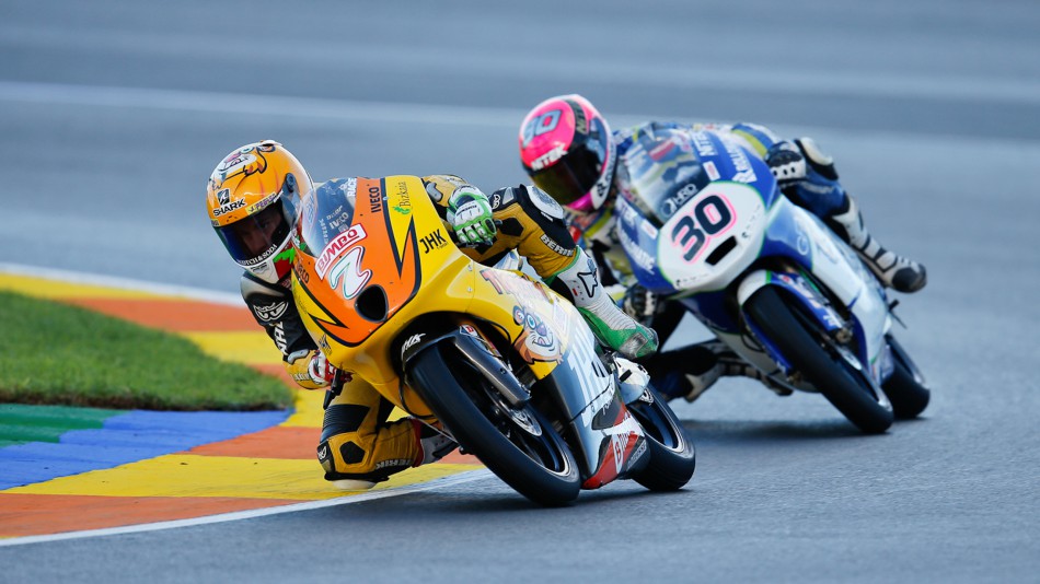 Efren Vazquez, Giulian Pedone, JHK t-shirt Laglisse, Ambrogio Next Racing, Valencia FP3