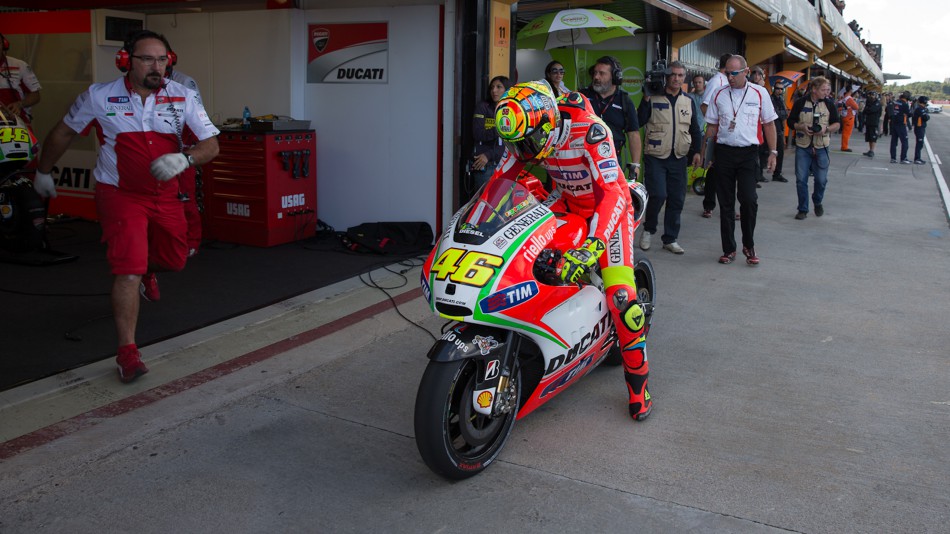 Valentino Rossi, Ducati Team, Valencia QP