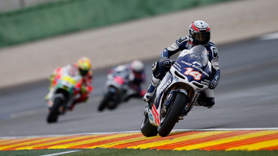 Randy de Puniet, power Electronics Aspar, Valencia RAC