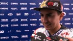 Lorenzo suffers huge highside in Valencia