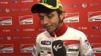 Rossi on last race with Ducati