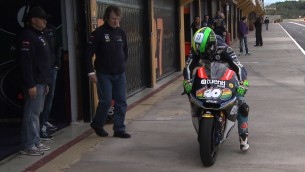 Espargaró tops Moto2 test in Valencia