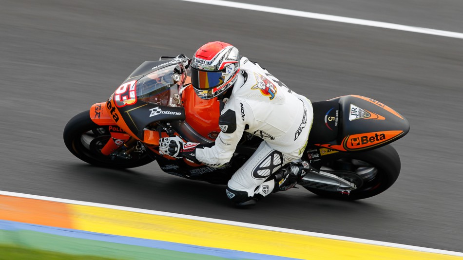 Mike di Meglio, JiR Moto2, Moto2 Valencia Test