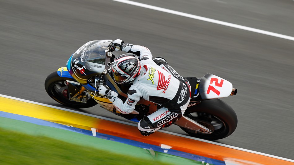 Yuki Takahashi, Team Asia, Moto2 Test Valencia
