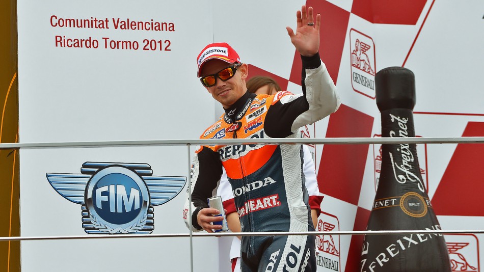 Casey Stoner, Repsol Honda Team, Valencia RAC