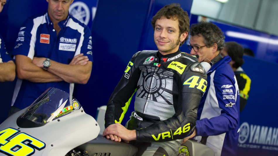 Valentino Rossi, Yamaha Factory Racing, Valencia Test