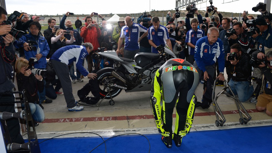 Valentino Rossi, Yamaha Factory Racing, MotoGP Valencia Test