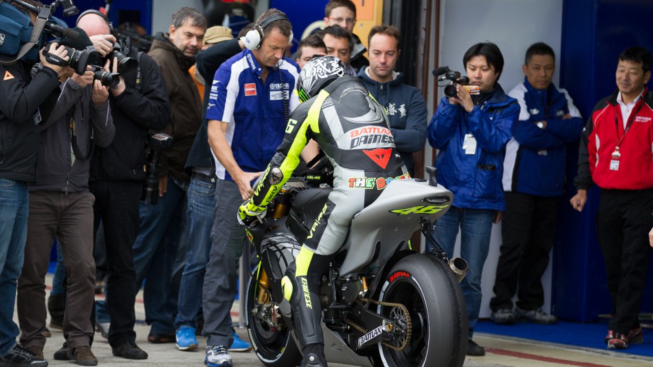 Valentino Rossi, Yamaha Factory Racing, Valencia Test