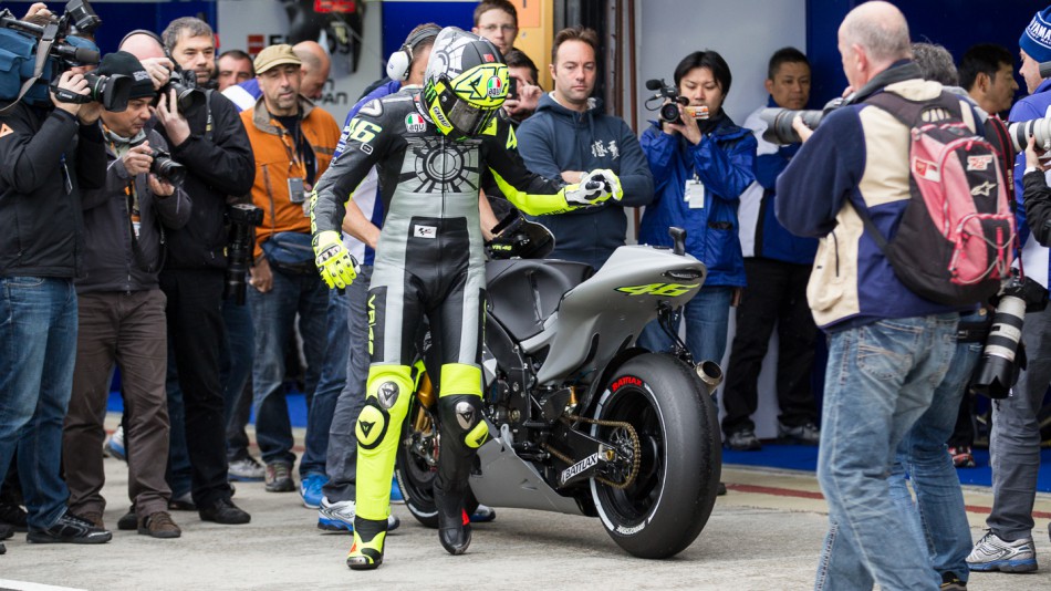 Valentino Rossi, Yamaha Factory Racing, Valencia Test