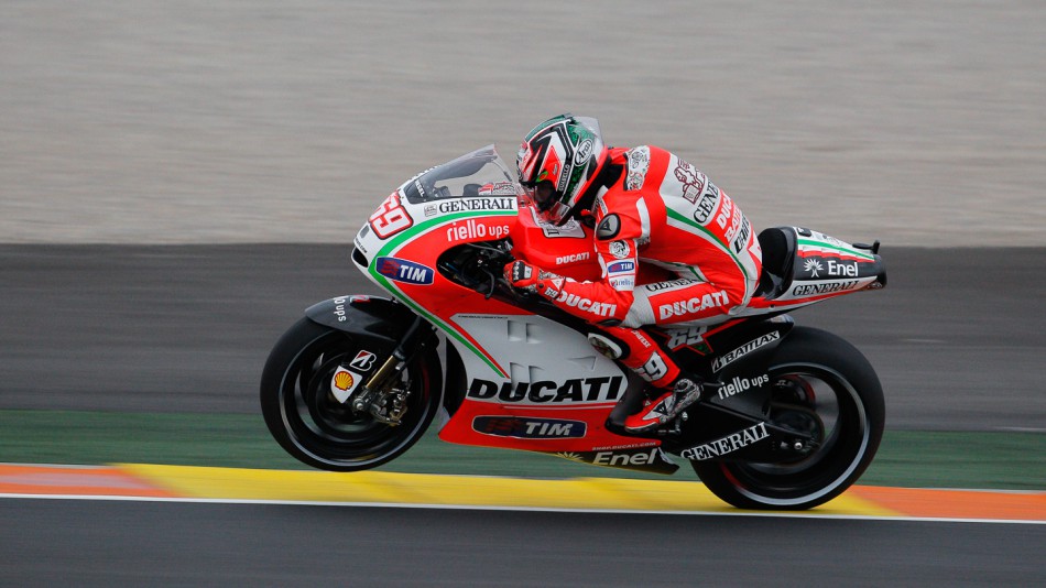 Nicky Hayden, Ducati Team, MotoGP Valencia Test