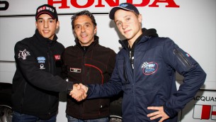 CIP Team Moto3 with Alan Techer and Juanfran Guevara