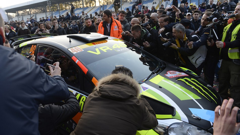 Valentino Rossi, 2012 Monza Rally Show