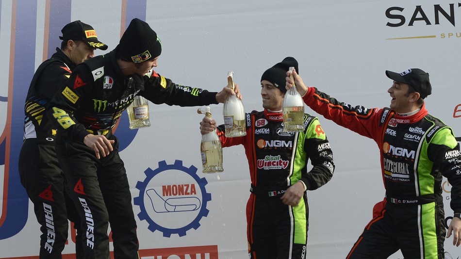 2012 Monza Rally Show Podium