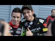 Andrea Dovizioso and Valentino Rossi, 2012 Monza Rally Show
