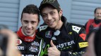Andrea Dovizioso and Valentino Rossi, 2012 Monza Rally Show