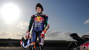 Baldassari in Moto3 with Go & Fun Honda Gresini