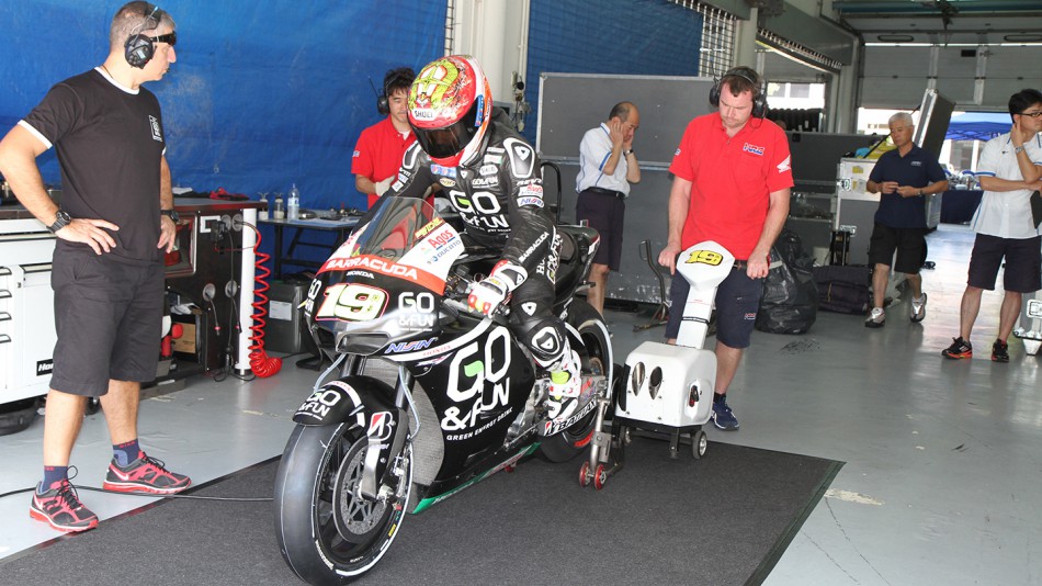 Alvaro Bautista, HRC Sepang Test