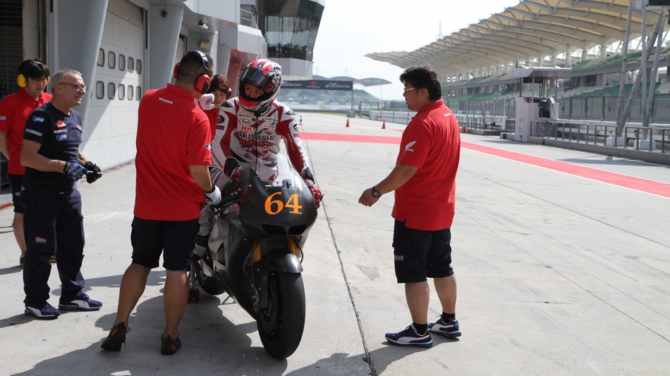 Takumi Takahashi, HRC Sepang Test